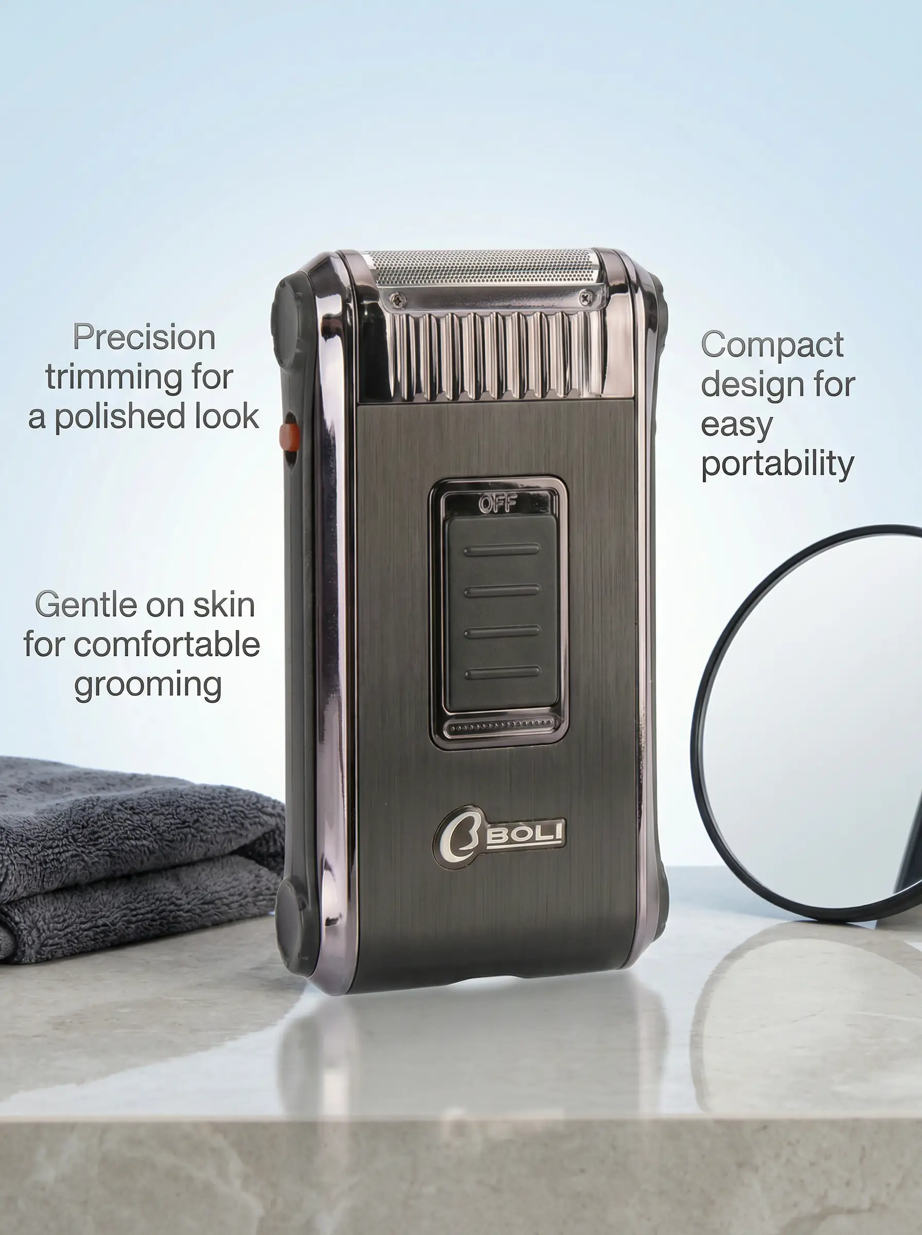 Boli Razor Chargeable Shaver Machine RSCW-8008 - image 1 of 1