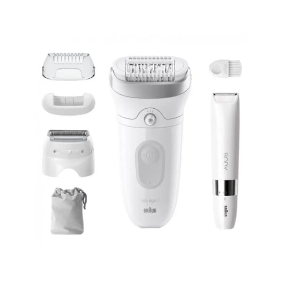 Braun Silk-epil 7 Se7441 Epilator with Wide Head for Easy Hair Removal - image 1 of 1