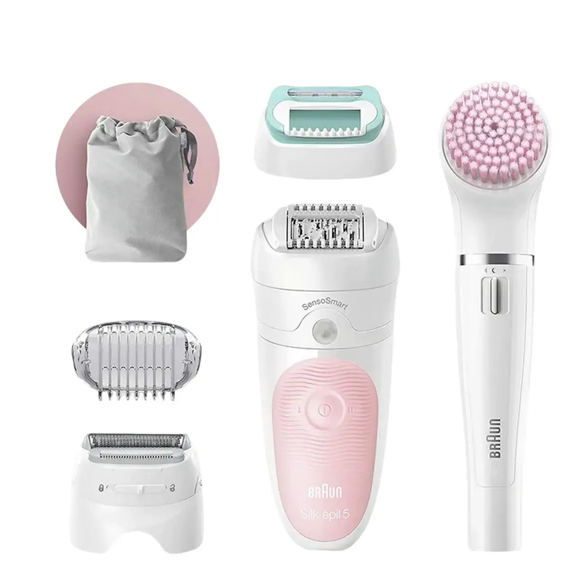 Braun Silk Epil SE5875 5-in-1 Cordless Wet & Dry Hair Removal Epilator - image 1 of 1