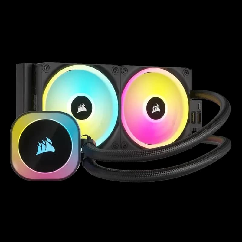 Corsair iCUE Link H100i RGB AIO Liquid CPU Cooler - image 1 of 1