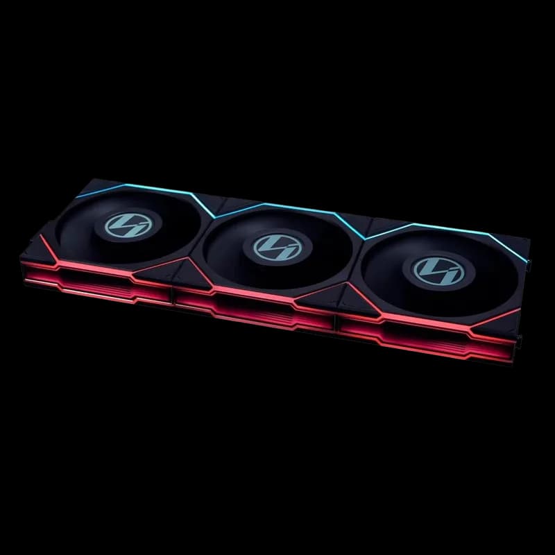 LIAN LI Uni Fan TL LCD 120mm ARGB 3 Pack - image 1 of 2