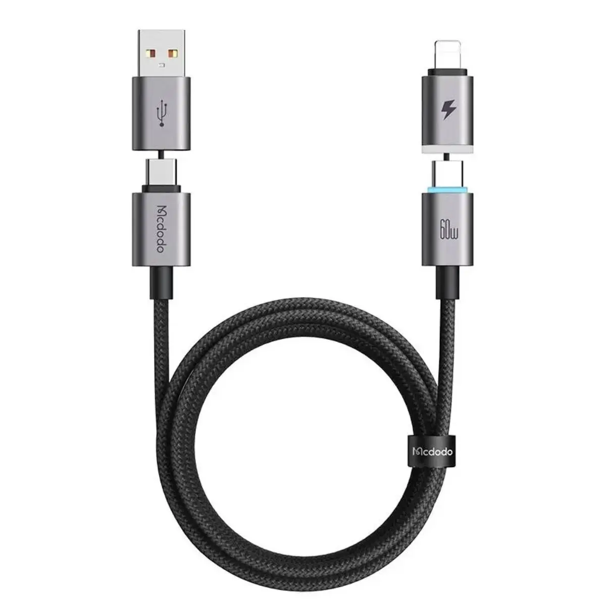 Mcdodo CA-656 60W Cab Nexus 4 in 1 Magtidy Travel Cable - image 1 of 1