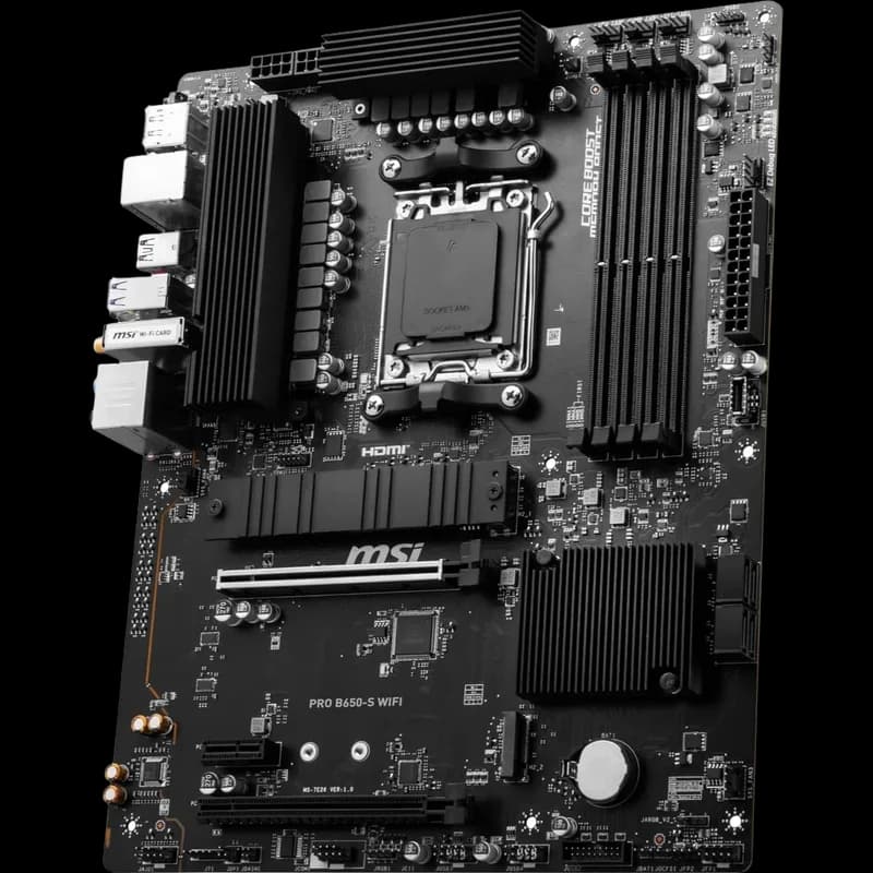 MSI PRO B650-S WIFI AM5 ATX Motherboard - image 1 of 1