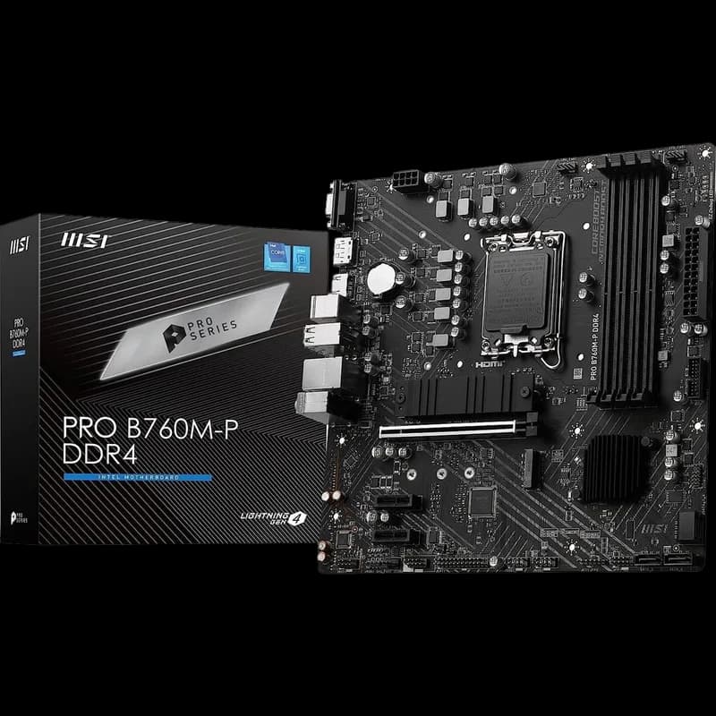 MSI PRO B760M-P DDR4 Motherboard - image 1 of 1