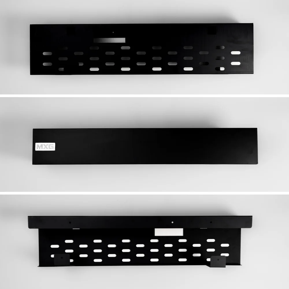 MXG Under-Desk Cable Organizer Tray - Black - image 1 of 1