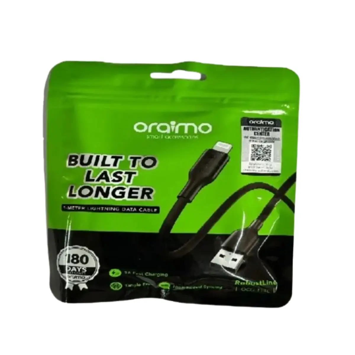 Oraimo USB TO MICRO USB CABLE OCD-114M - image 1 of 1