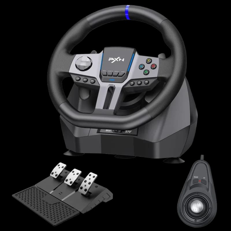PXN V9 Gen2 Gaming Racing Wheel, Pedal & Shifter - image 1 of 1