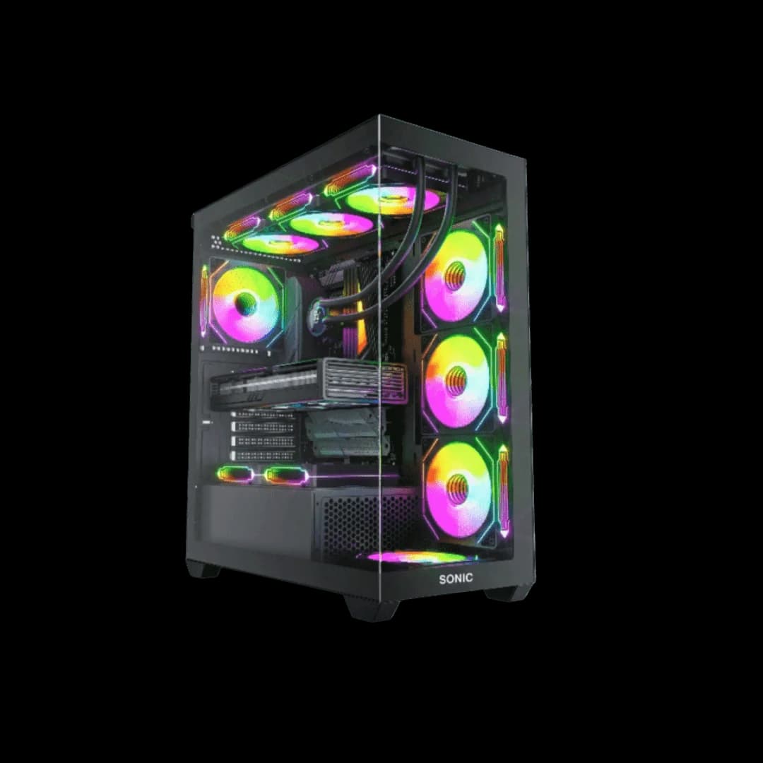 SONIC EL2 ATX Mid-Tower ARGB Gaming Casing - image 1 of 2