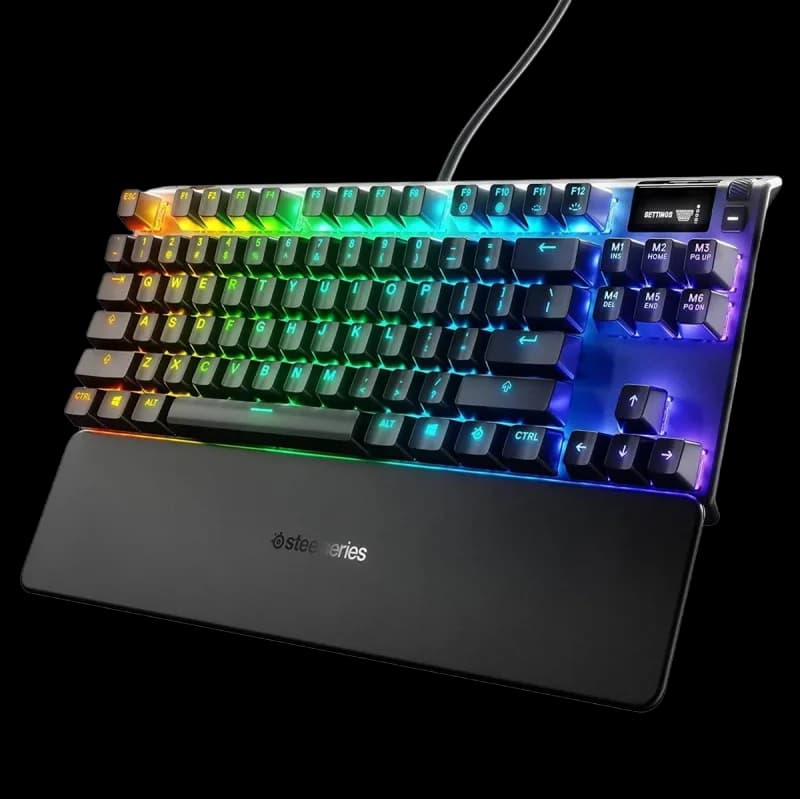 SteelSeries Apex 7 TKL Compact Mechanical Keyboard - Cherry MX Red - image 1 of 1