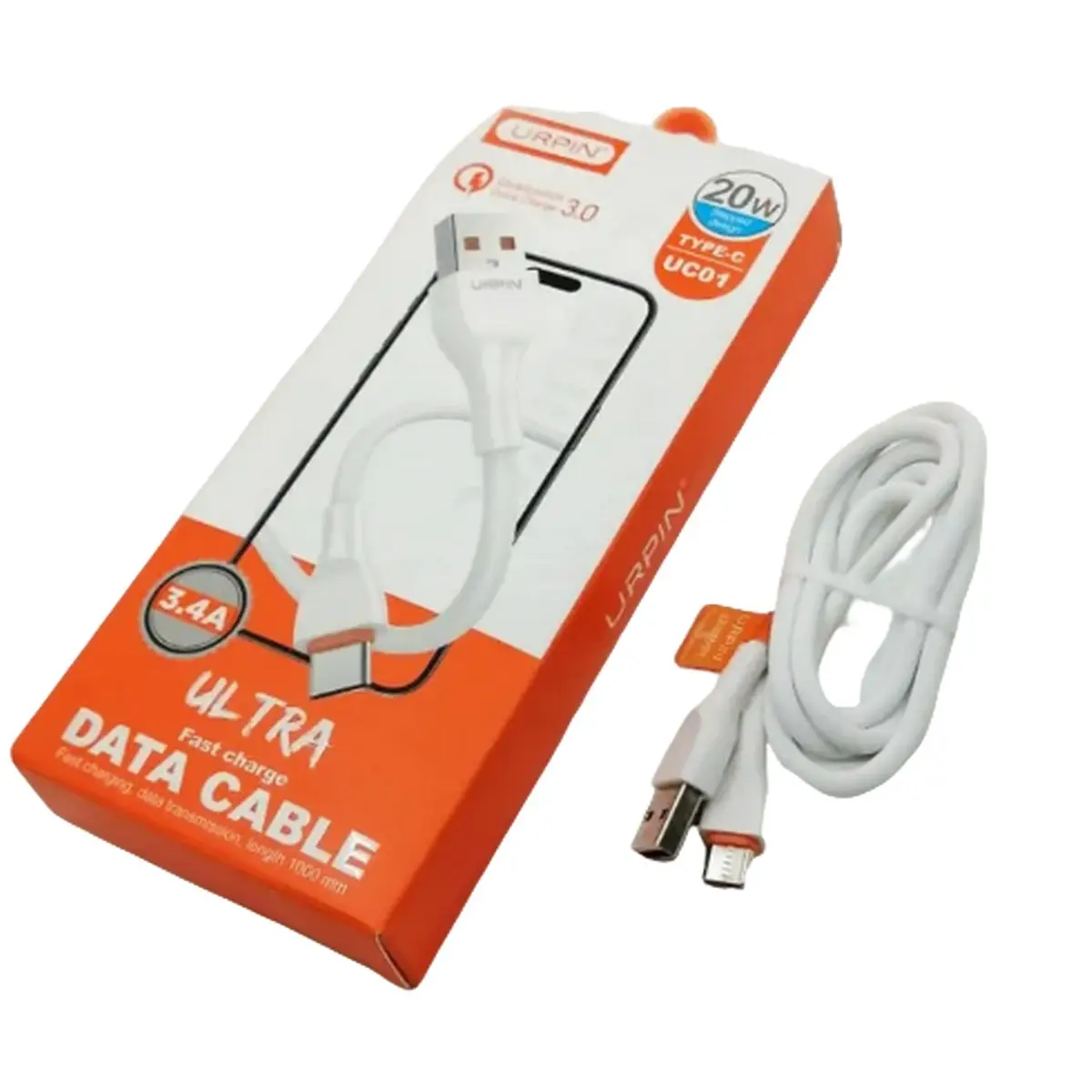 URPIN UC01 Type-C 20W Fast Charging Cable - image 1 of 1